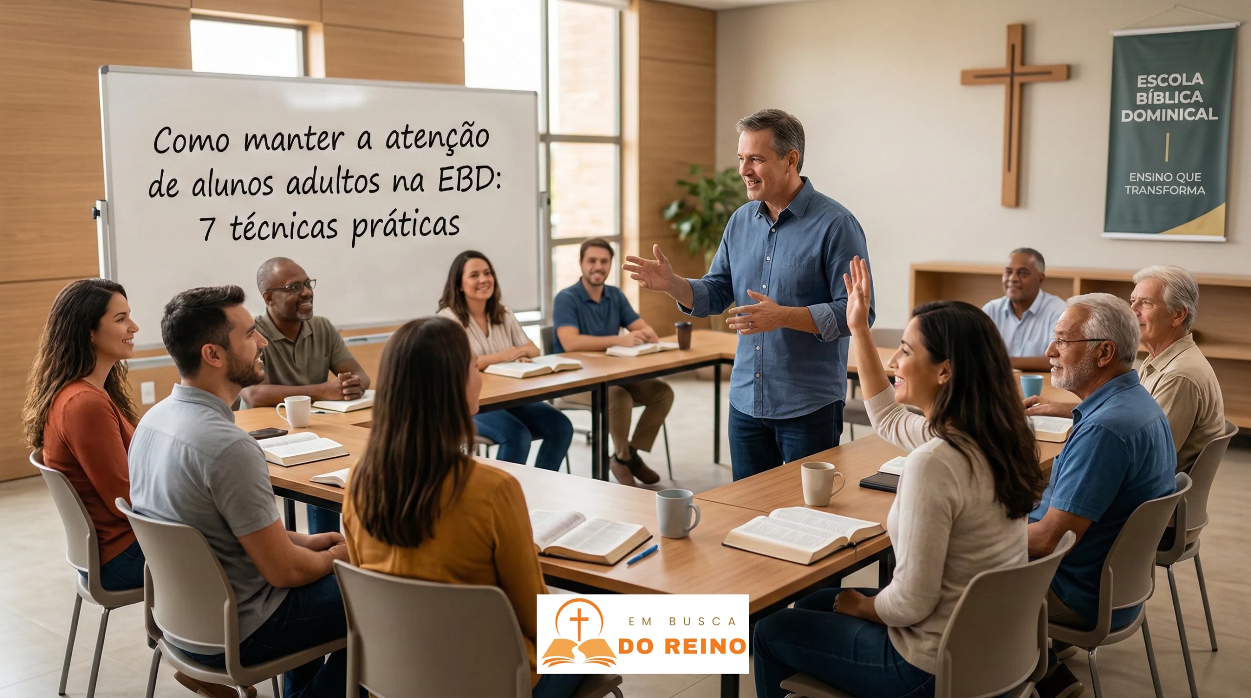 Como Manter a Atenção de Alunos na EBD: 7 Técnicas Práticas