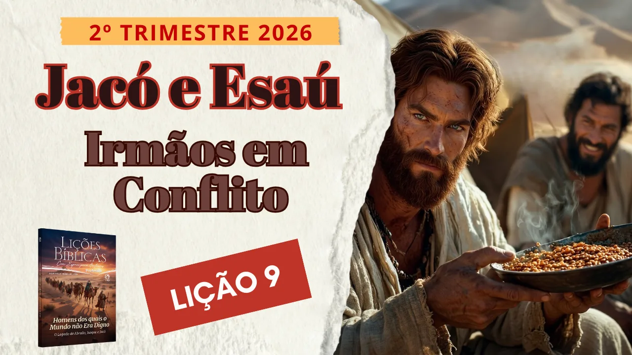 Lição 09: Jacó e Esaú – irmãos em Conflito