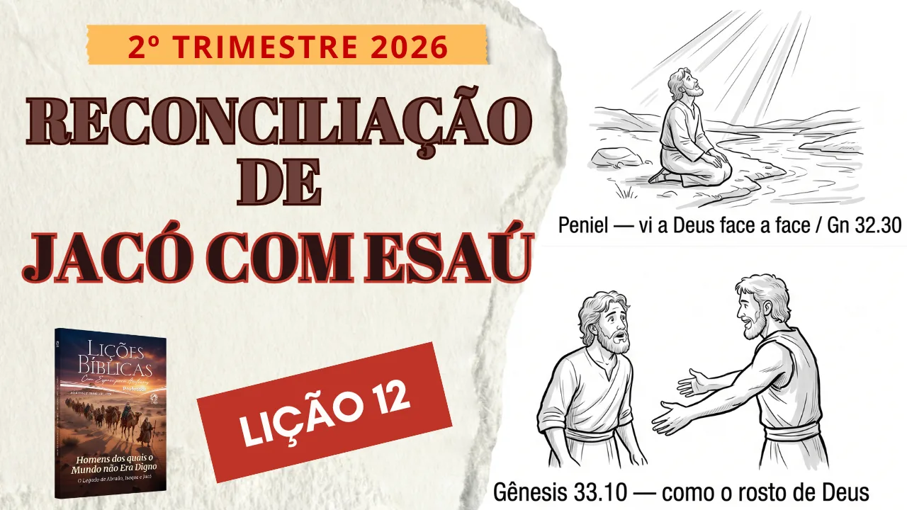 Lição 12: A Reconciliação de Jacó e Esaú