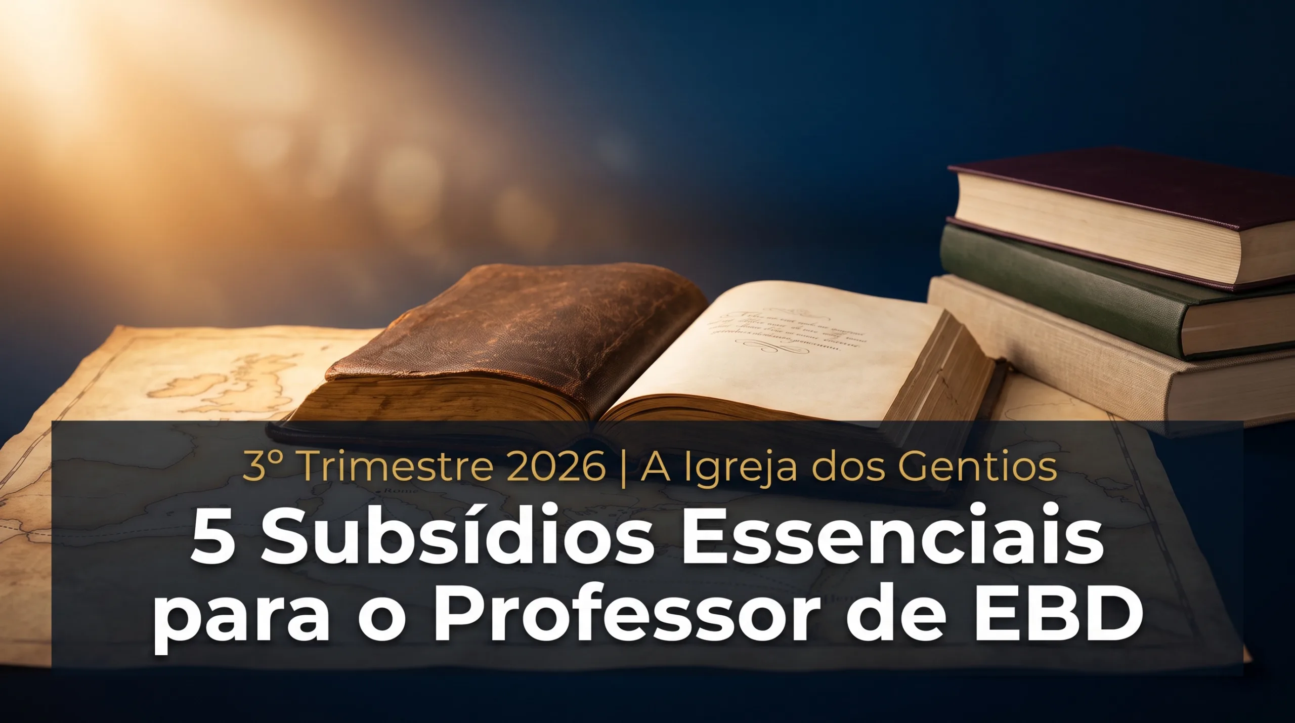 5 Subsídios que Todo Professor de EBD Precisa em 2026